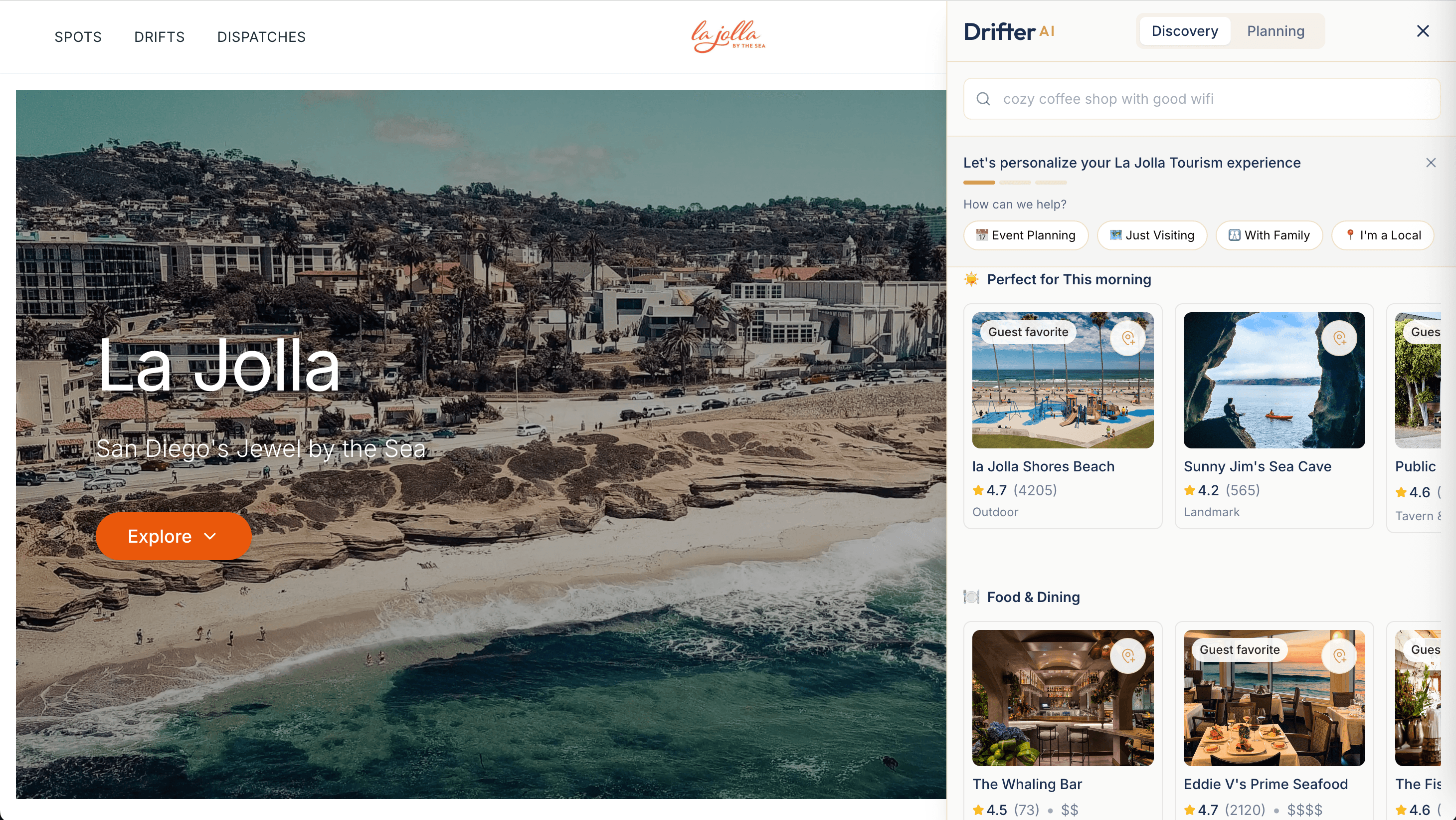 Drifter AI transforming DMO websites with personalized trip planning